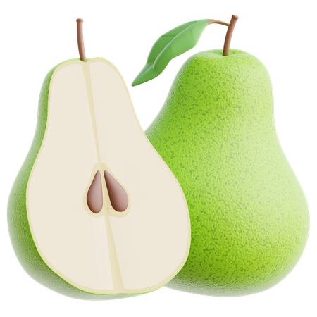 Pear  3D Icon