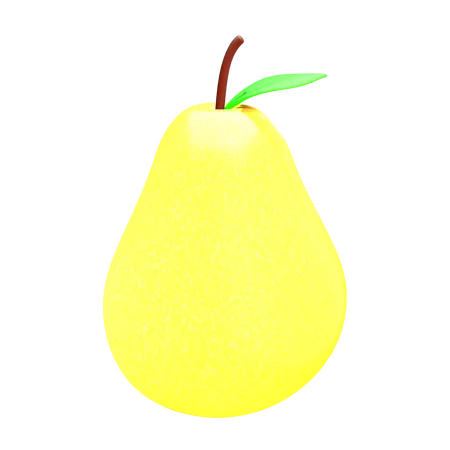 Pear  3D Icon