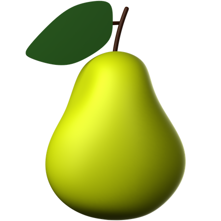 Pear  3D Icon