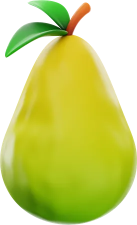 Pear  3D Icon