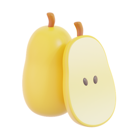 Pear  3D Icon