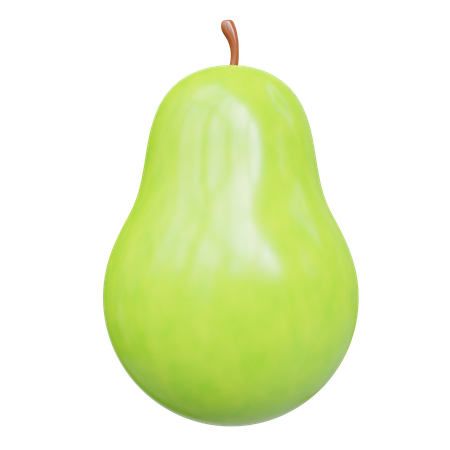 Pear  3D Icon