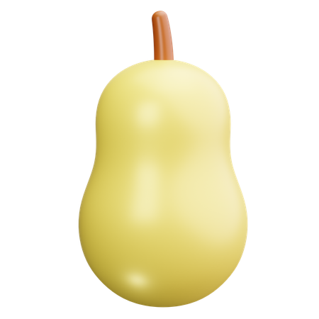 Pear  3D Icon