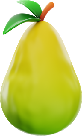 Pear  3D Icon