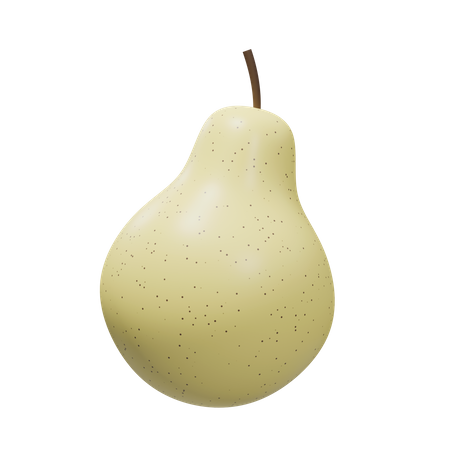 Pear  3D Illustration