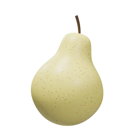 Pear  3D Illustration