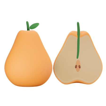 Pear 3D Illustration