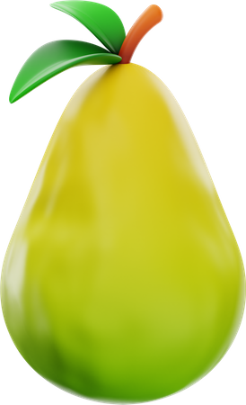 Pear 3D Icon