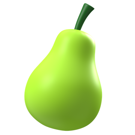 Pear 3D Icon
