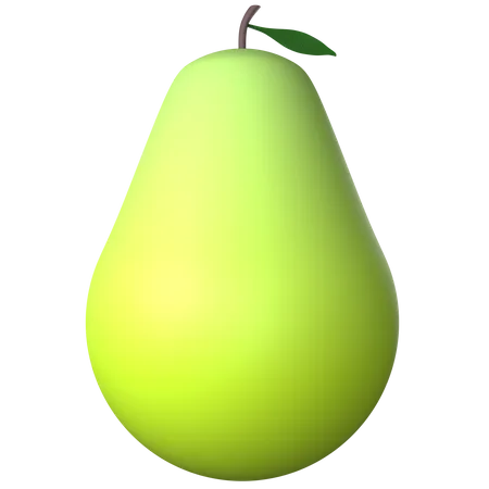 Pear Apple  3D Icon