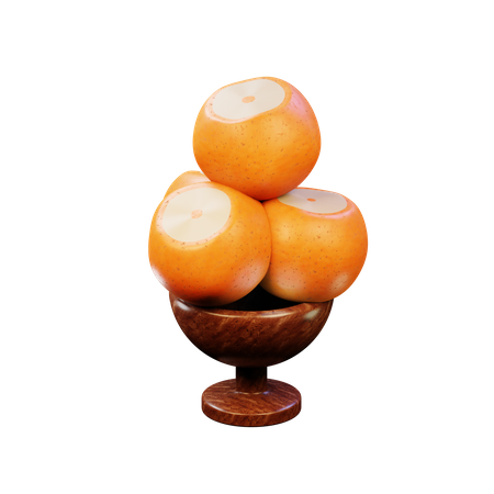 Pear Bowl  3D Icon