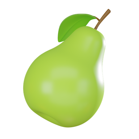 Pear Fruit  3D Icon