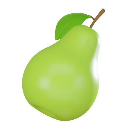 Pear Fruit  3D Icon