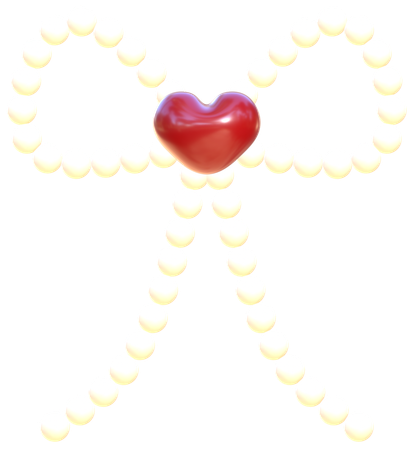 真珠の弓  3D Icon