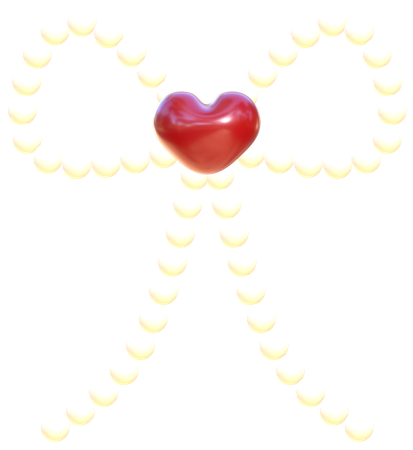 Pearl Bow  3D Icon