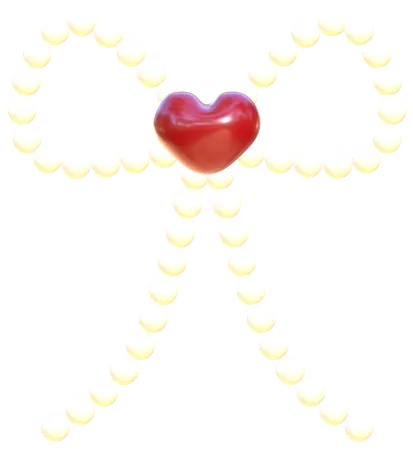 Pearl Bow  3D Icon
