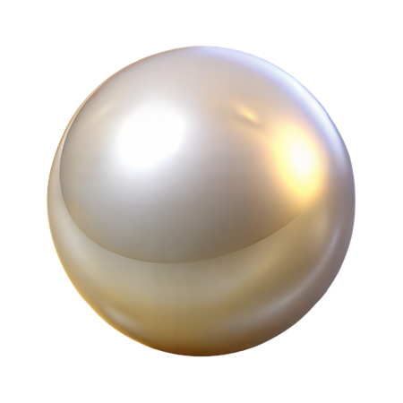 Pearl Gemstone  3D Icon