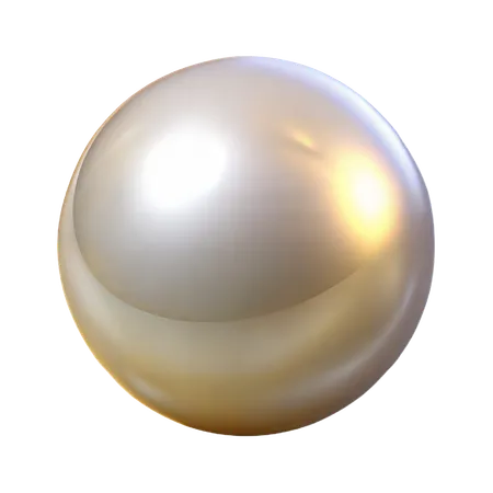 Pearl Gemstone  3D Icon