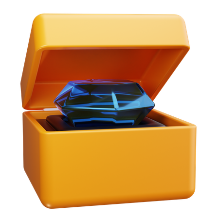 Pearl In Box  3D Icon