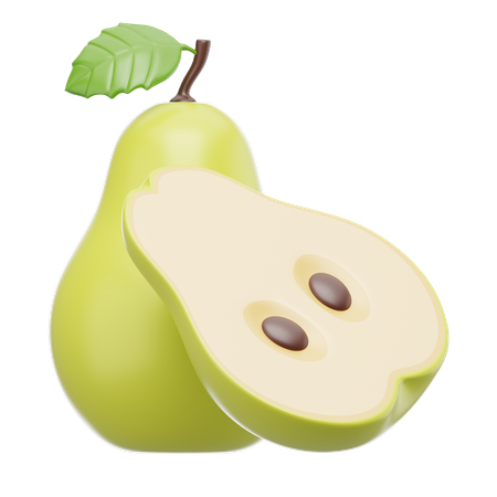 Pears  3D Icon