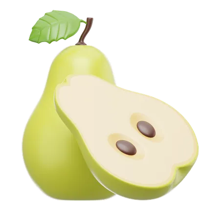 Pears  3D Icon