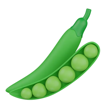 PEAS  3D Icon