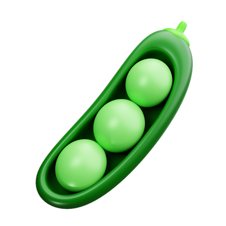 Peas  3D Icon