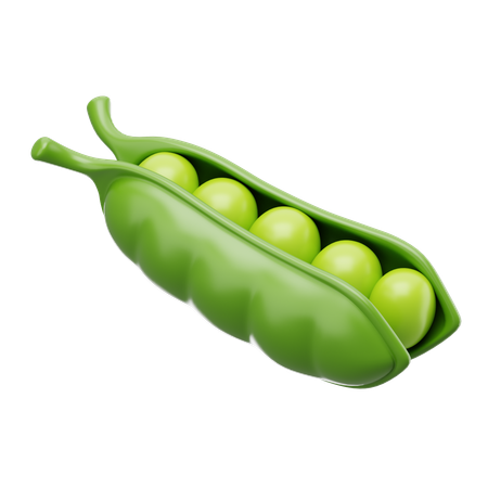 Peas  3D Icon