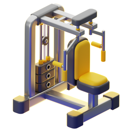 펙 데크 머신  3D Icon