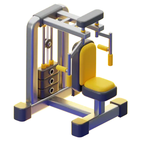 펙 데크 머신  3D Icon