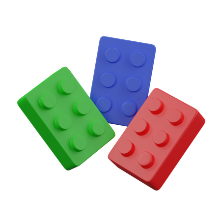 Peça de lego  3D Icon