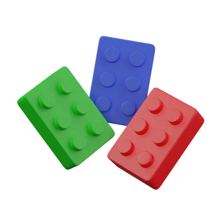 Peça de lego  3D Icon