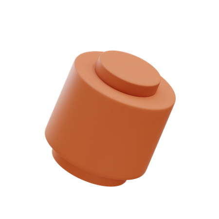 Peça de lego  3D Icon