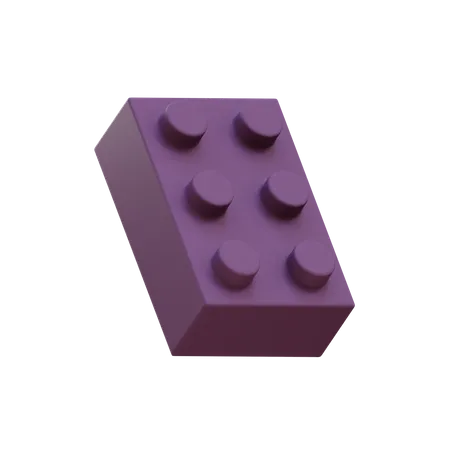 Peça de lego  3D Icon