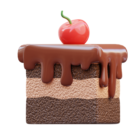 Pedaço de bolo  3D Icon