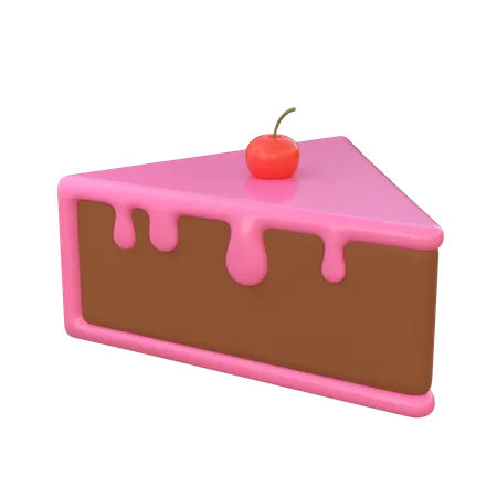 Pedaço de bolo  3D Icon