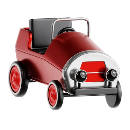 Pedal car  3D Icon