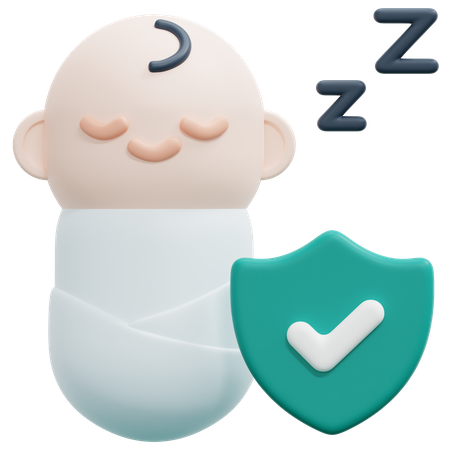 Pediatric Insurance  3D Icon