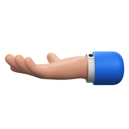 Pedido de ajuda gesto com a mão  3D Icon