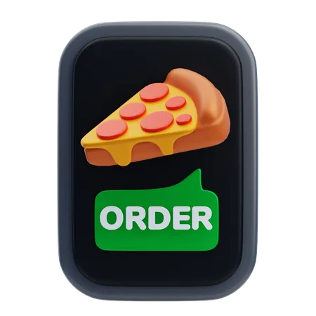 Orden de comida  3D Icon