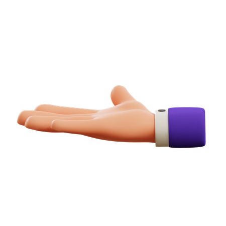Preguntar gesto con la mano  3D Icon