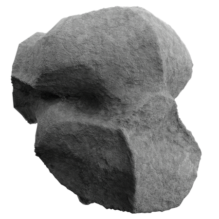 Pedra  3D Icon