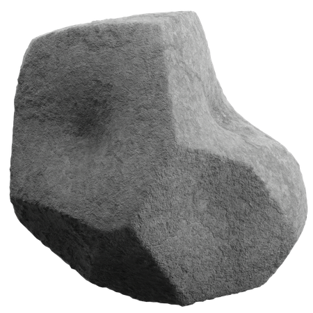 Pedra  3D Icon