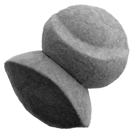 Pedra  3D Icon