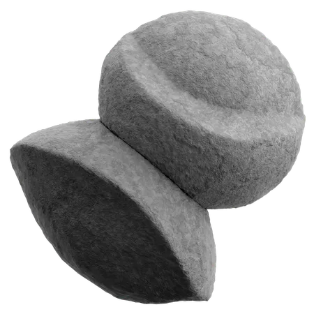 Pedra  3D Icon