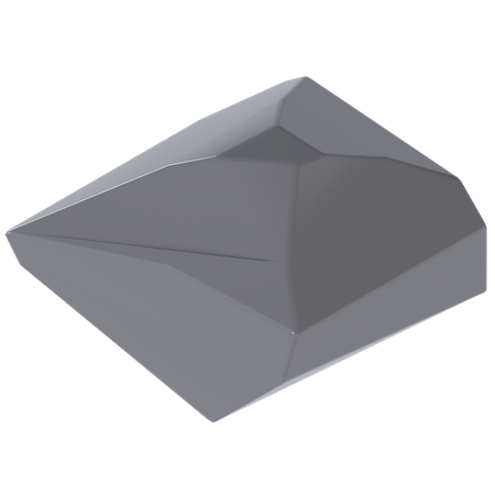 Pedra  3D Icon