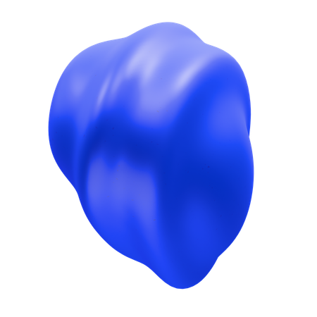 Pedra azul  3D Icon