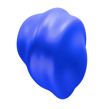 Pedra azul  3D Icon