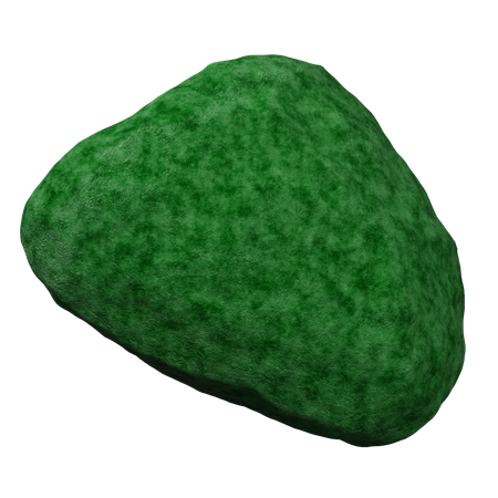 Pedra musgosa  3D Icon