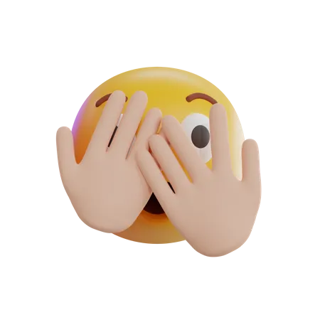 Peeking Eye Emoji 3D Icon